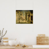 Kaiser Augustus und der Sibyl, 1535 Poster (Küche)