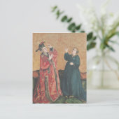 Kaiser Augustus und Tiburtiner Sibyl Postkarte (Stehend Vorderseite)