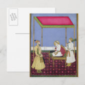 Kaiser Aurangzeb im Alter Postkarte (Vorne/Hinten)
