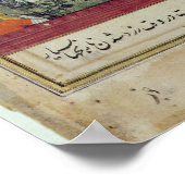 Kaiser Babur Poster (Ecke)