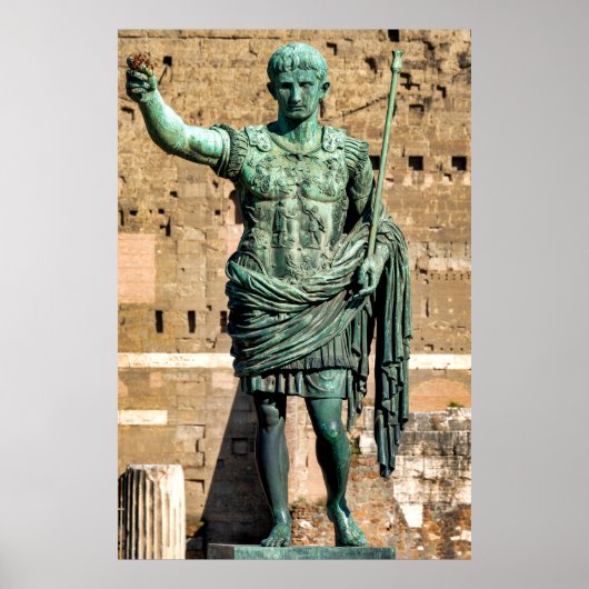 Kaiser Caesar Augustus Poster (Vorne)