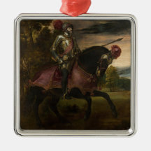 Kaiser Charles V. auf Horseback (von Tizian)