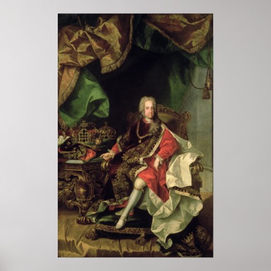 Kaiser Charles VI., c.1730, Poster (Vorne)