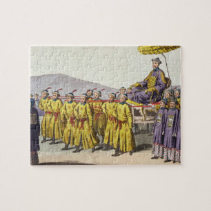 Kaiser Ch'ien Lunge trug herein Triumph, Puzzle