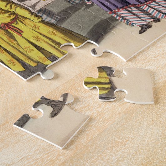 Kaiser Ch'ien Lunge trug herein Triumph, Puzzle (Seite)