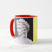 Kaiser Claudius Kaffee-Tasse Tasse (Vorderseite Links)