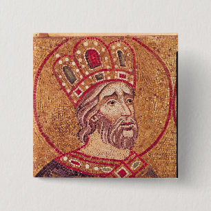 Kaiser Constantine I das große Button