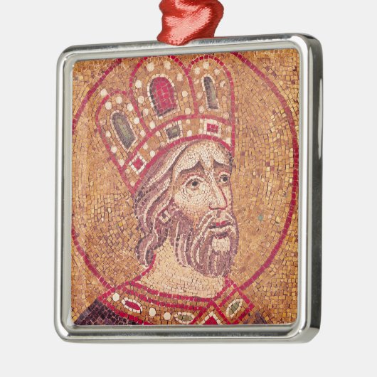 Kaiser Constantine I das große Silbernes Ornament (Links)
