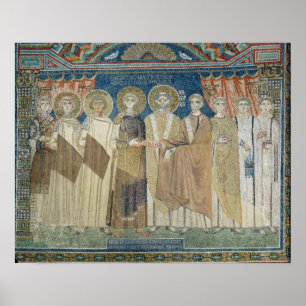 Kaiser Constantine IV gewährt Steuerbefreiung Poster