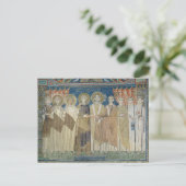 Kaiser Constantine IV gewährt Steuerbefreiung Postkarte (Stehend Vorderseite)