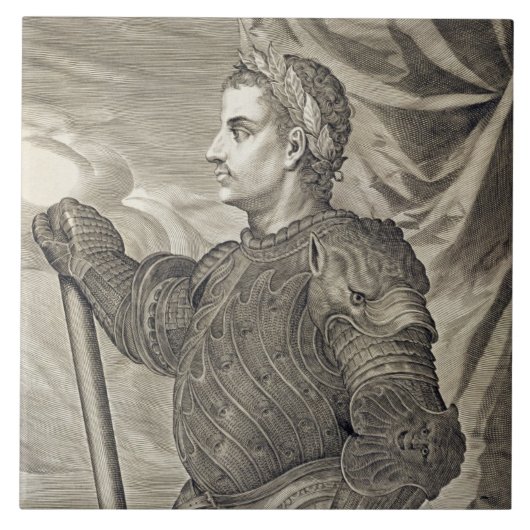 Kaiser D. Claudius Caesar von Rom von ANZEIGE 41 - Fliese (Vorderseite)
