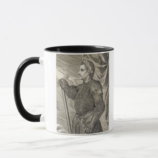 Kaiser D. Claudius Caesar von Rom von ANZEIGE 41 - Tasse (Links)