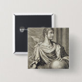 Kaiser D. Octavius Augustus (ANZEIGE 63 BC - 14) Button (Vorne & Hinten)