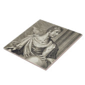 Kaiser D. Octavius Augustus (ANZEIGE 63 BC - 14) Fliese (Seite)