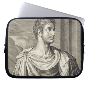 Kaiser D. Octavius Augustus (ANZEIGE 63 BC - 14) Laptopschutzhülle