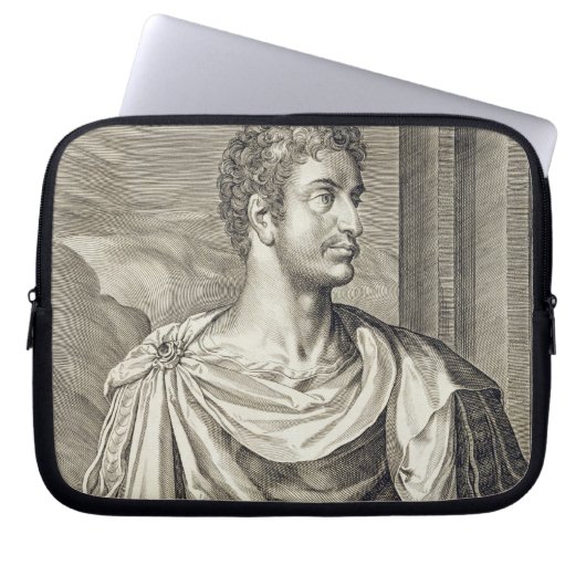 Kaiser D. Octavius Augustus (ANZEIGE 63 BC - 14) Laptopschutzhülle (Vorderseite)