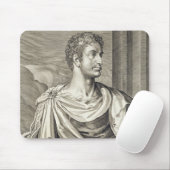 Kaiser D. Octavius Augustus (ANZEIGE 63 BC - 14) Mousepad (Mit Mouse)