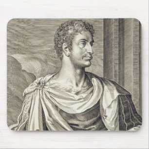 Kaiser D. Octavius Augustus (ANZEIGE 63 BC - 14) Mousepad