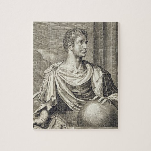 Kaiser D. Octavius Augustus (ANZEIGE 63 BC - 14) Puzzle (Vertikal)