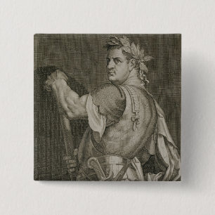 Kaiser D. Titus Vespasian von ANZEIGE Roms 79-81 Button