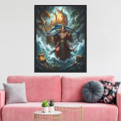 Kaiser des Meeres Leinwanddruck (Insitu (Wohnzimmer))