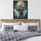 Kaiser des Meeres Leinwanddruck (Insitu (Schlafzimmer))