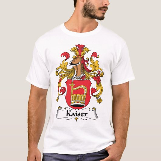 Kaiser Familienwappen T-Shirt (Vorderseite)