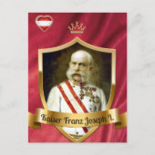 Kaiser Franz Josef Postkarte (Vorderseite)