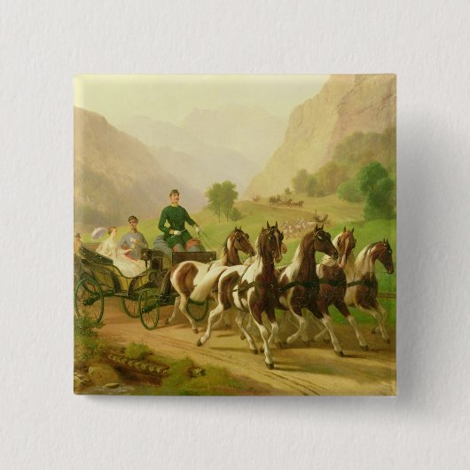 Kaiser Franz Joseph I von Österreich Button (Vorderseite)