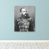 Kaiser Franz Joseph I. von Österreich Leinwanddruck (Insitu (Holzboden))