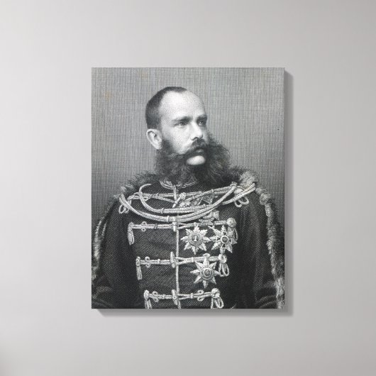 Kaiser Franz Joseph I. von Österreich Leinwanddruck (Vorderseite)