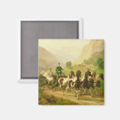 Kaiser Franz Joseph I. von Österreich Magnet (Vorderseite/Rückseite)