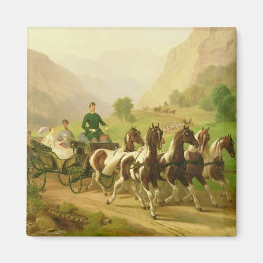 Kaiser Franz Joseph I. von Österreich Magnet (Vorne)