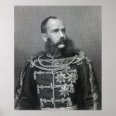Kaiser Franz Joseph I. von Österreich Poster (Vorne)