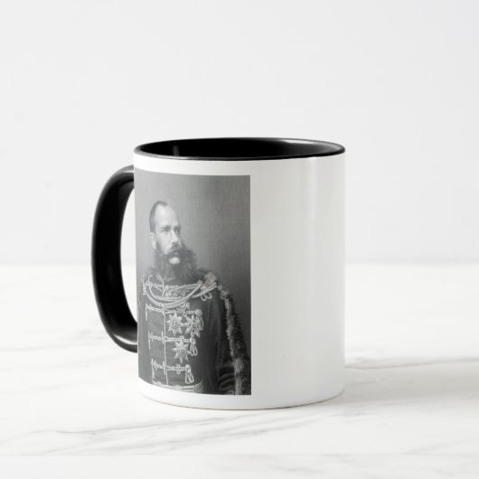 Kaiser Franz Joseph I von Österreich Tasse (Vorderseite Links)