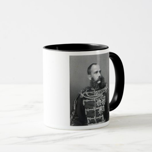 Kaiser Franz Joseph I von Österreich Tasse (VorderseiteRechts)