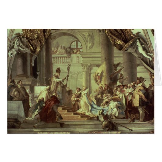 Kaiser Frederick Barbarossas Hochzeit (Vorderseite (Horizontal))