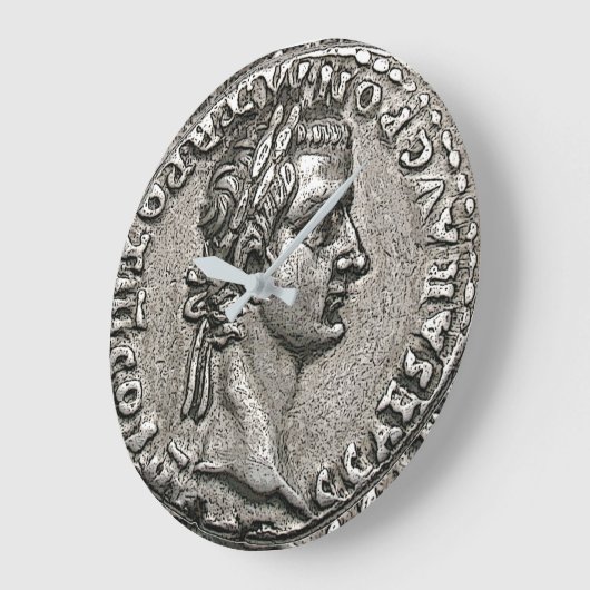 Kaiser Gaius Caesar Große Wanduhr (Winkel)