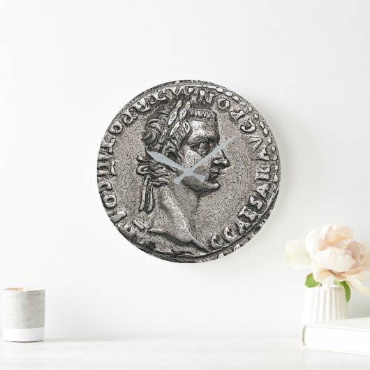 Kaiser Gaius Caesar Große Wanduhr (Zuhause)
