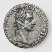 Kaiser Gaius Caesar Große Wanduhr (Vorderseite)