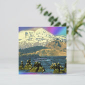 Kaiser Gänse in Chiniak Bay in der Nähe von Chinia Einladung (Stehend Vorderseite)