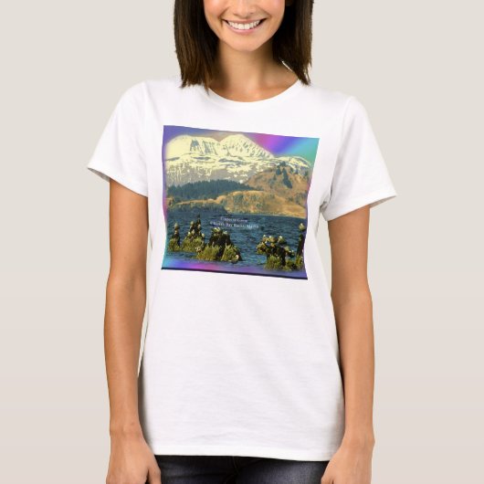 Kaiser Gänse in Chiniak Bay in der Nähe von Chinia T-Shirt (Vorderseite)