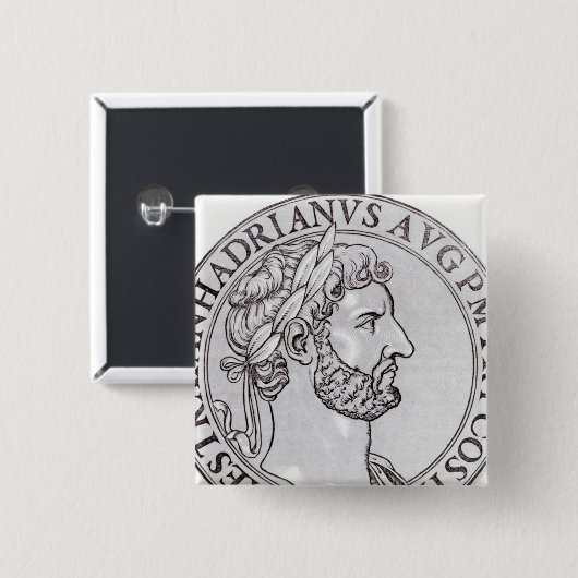 Kaiser Hadrian Button (Vorne & Hinten)