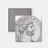 Kaiser Hadrian Magnet (Vorderseite/Rückseite)