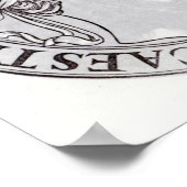 Kaiser Hadrian Poster (Ecke)