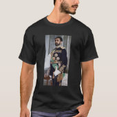 Kaiser Haile Selassie äthiopischer Kaiser Selassie T-Shirt (Vorderseite)