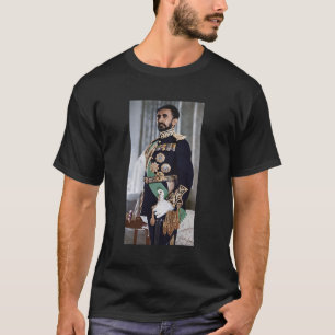 Kaiser Haile Selassie äthiopischer Kaiser Selassie T-Shirt
