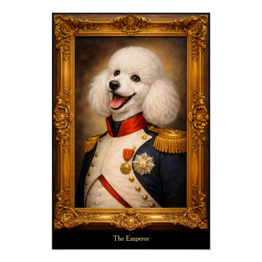 Kaiser Hund Poster (Vorderseite)