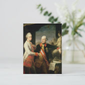 Kaiser Joseph II Postkarte (Stehend Vorderseite)