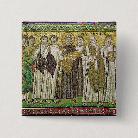 Kaiser Justinian I Button (Vorderseite)